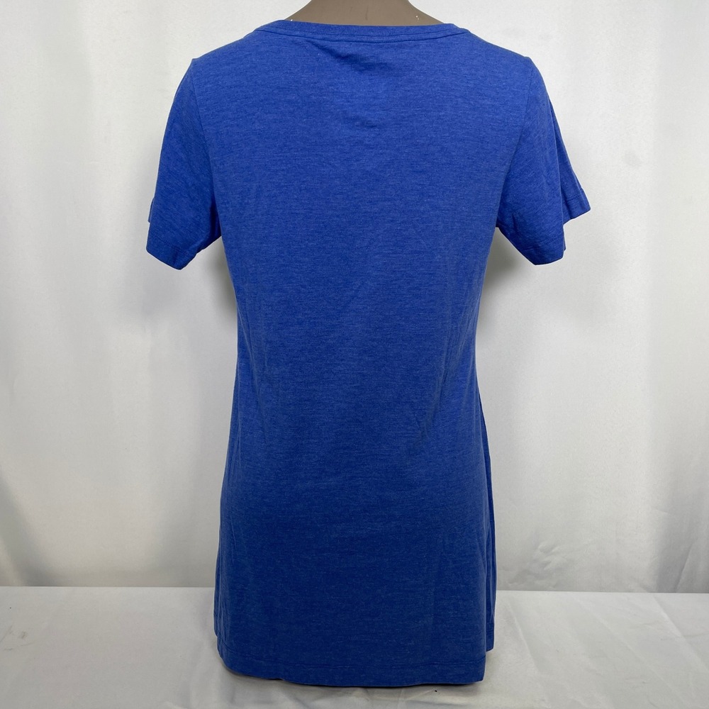 Los Angeles Dodgers MLB Nike Heathered Royal Blue T-Shirt Women's MEDIUM - Picture 6 of 10